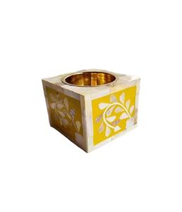 Handcrafted <b>Wooden</b> Religious Incense Burner Square Shape Sandalwood Eco-Friendly Home Bakhoor Tabletop <b>Tool</b> Hard Base Office - Product Image 1