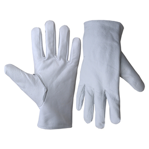 ถุงมือขับรถหนังแพะแท้แบบคลาสสิก  หนังแพะนุ่ม  กันลื่น  ถุงมือหนังแกะแท้ - Product Image 1