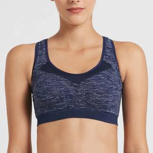 บราโยคะสำหรับผู้หญิงคุณภาพพรีเมียม ขายส่งจากโรงงาน รองรับทรงได้ดี สายไขว้หลัง ผ้าต้านเชื้อแบคทีเรีย ผลิตจากผ้าสแปนเด็กซ์/ไนลอน - Product Image 2