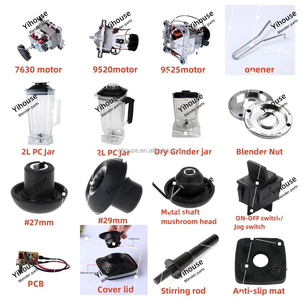 وعاء زجاجي عالي الجودة سعة 1.25 لتر من أوستر، قطع غيار كهربائية بديلة لخلاط أوسترايزر - Product Image 6