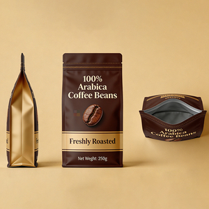 Empaquetado <span class=keywords><strong>Flexible</strong></span> OEM para Café, Impresión de Alta Precisión en 10 Colores, Bolsas para Empacar Café - Product Image 1
