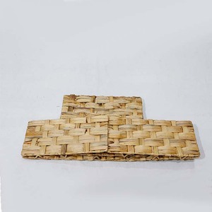 Cesta de Almacenamiento Rectangular Plegable de Jacinto de Agua Tejido, en Oferta - Product Image 6