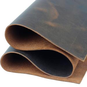 Lámina de Cuero Genuino Color Marrón Sólido, OEM ODM, Cuero Puro de Vaca y Búfalo con Grano, para Uso en Muebles y Artesanías Naturales - Product Image 3