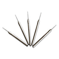 Kit professionnel d'aiguilles à crochet 100 % acier inoxydable avec 1 support, crochet de tirage, enfile-boucle, support de ventilation, outils pour extensions capillaires