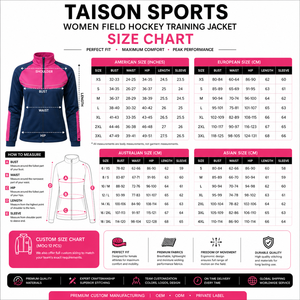 Unisex Field Hockey Training Pullover <b>Hooded</b> Jacket 330g Polyester/Rayon Fabric Royal Blue Gray Contrast Panels Full <b>Zip</b> Pocket - Product Image 3