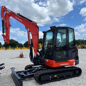 Compre Miniexcavadoras Kubota KX040 5 con Potente Rendimiento Hidráulico para Trabajos de Excavación, Utilidades y Desarrollo de Sitios - Product Image 1