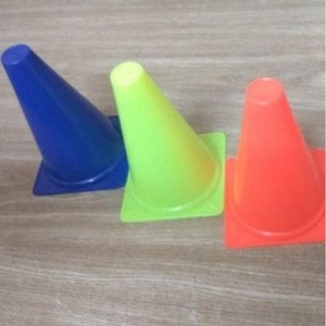 Lot de cônes de marquage de terrain de football en PVC pour entraînement d'agilité, couleurs assorties, emballage personnalisé, légers et efficaces pour les joueurs - Product Image 6