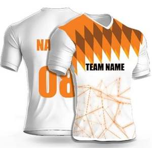 บริการพิมพ์ลายเสื้อผ้าทอแบบกำหนดเอง เสื้อยืดแขนสั้นผู้ชายคุณภาพสูง แห้งเร็ว สัมผัสนุ่ม บริการพิมพ์ลาย - Product Image 1