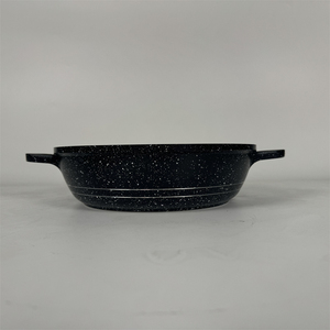 Multipurpose Non Stick Casserole Featuring Granite Stone Coating Heavy Duty Aluminum Core Tempered Glass - Product Image 2