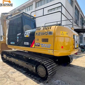 Excavatrice sur chenilles Caterpillar 323D2L d'occasion, pelle hydraulique, équipement de construction de classe 1m3 - Product Image 6