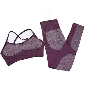 Ensemble de yoga pour femmes de haute qualité avec tissu respirant, coupe confortable et tenue de sport quotidienne haut de gamme - Product Image 2