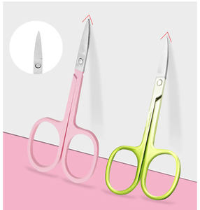 Nouvelles ciseaux de précision YD 2.0 en acier inoxydable à lames courbées pour sourcils et poils du nez, pour manucure et pédicure ANAAIF - Product Image 3