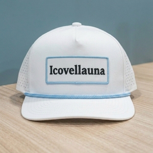 Casquette de golf personnalisée avec broderie tissée, fermeture réglable par cordon, OEM ODM, marque privée, faible MOQ - Product Image 1