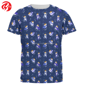 Vêtements pour hommes Vêtements et accessoires T-shirts T-shirt à col rond imprimé 100% coton à séchage rapide personnalisé pour hommes - Product Image 3
