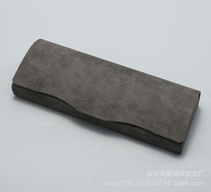 กล่องใส่แว่นตาหนังกลับ PU ทรงสี่เหลี่ยมแม่เหล็ก RTS Fashion Designs สำหรับผู้ชายและผู้หญิง กำลังเป็นที่นิยมในปี 2026 - Product Image 4