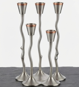 Portavelas Metálico de Tamaño Mediano, Decoración para el Hogar, Portavelas de Aluminio de Proveedores de la India, Portavelas Más Vendido - Product Image 1