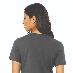 Camiseta de mujer de talla grande personalizada en oferta, tela transpirable 100% algodón, ropa deportiva, camisetas de manga corta para mujer, OEM - Product Image 6