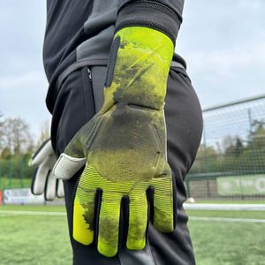 Gants de gardien de but respirants et imperméables à lacets, en latex de qualité supérieure, à prix de gros, offre spéciale - Product Image 4