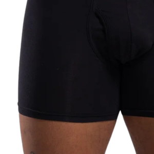 Ensemble de caleçons boxeurs noirs pour hommes, respirants, extensibles, compressifs, anti-humidité, athlétiques, confortables au quotidien - Product Image 5