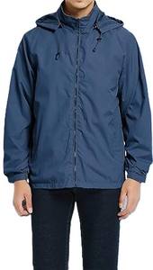 Veste Softshell Longue Imperméable à Capuche Personnalisée pour Homme, Coupe-Vent de Randonnée, Vêtement d'Extérieur Hiver Respirant en Tissu Coton, Fabrication OEM - Product Image 5