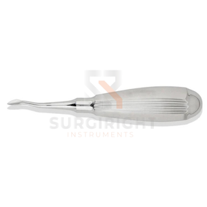 Instrumento Dental de Extracción de Raíces de Dientes, Tipo Bayoneta, de Acero Inoxidable Alemán, Reutilizable, con Certificación CE ISO, de Blush Surgical - Product Image 1