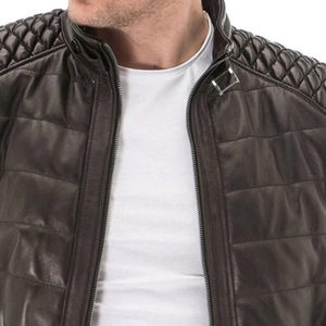 100% High Quality Genuine Cowhide Men's <b>Long</b> <b>Leather</b> <b>Jacket</b> Winter Hooded With Quick Dry Feature New Condition - Product Image 3