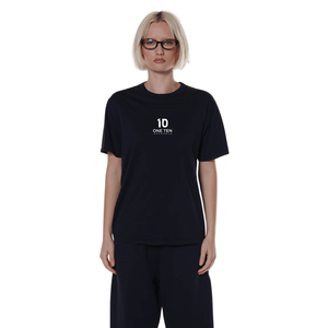 เสื้อยืดผู้หญิงสีดำสำหรับฤดูร้อน ผ้าฝ้ายนุ่ม คอกลม แขนสั้น สวมใส่สบาย ระบายอากาศได้ดี น้ำหนักเบา รับสกรีนโลโก้ตามสั่ง - Product Image 2