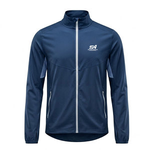 Men <b>Running</b> <b>Winter</b> <b>Jacket</b> Quick Dry Performance Sports Layer With Full Zip Design For Outdoor <b>Running</b> Gym Sessions And Exercise - Product Image 1