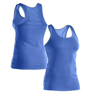 Débardeur de yoga dos croisé pour femme, sans manches, extensible et doux, idéal pour le fitness, le Pilates, la gym et la course à pied - Product Image 4