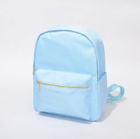 Sac à dos universitaire moderne en nylon Oxford couleur unie, imperméable, avec fermeture éclair, antivol, multi-poches, écologique et recyclable