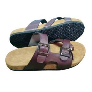 Sandalias Minimalistas para Hombre, de Cuero Genuino, Punta Redonda, Ligeras, Calzado Cómodo para Verano, Suministro Global, Fabricante OEM - Product Image 2
