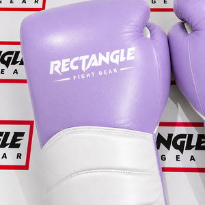 Gants de boxe rectangulaires à lacets, équipement d'entraînement professionnel pour le combat et le sparring, en cuir véritable, fabriqués à la main, pour adultes. - Product Image 6
