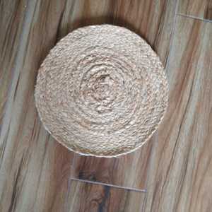 Royal Design Natural Jute Handmade Woven Eco-friendly Customizable Plant Pattern <b>Placemats</b> for Home & Hotel Use Dining Room Use - Product Image 4