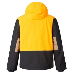 Chaqueta Impermeable para Hombre, 10,000 mm, con Capucha, Diseño Color Block, Cierre de Cremallera, Corte Regular, para Invierno y Actividades al Aire Libre - Product Image 2