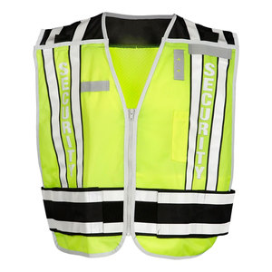 Gilet de sécurité haute visibilité personnalisé avec logo, respirant, pour la construction et la sécurité routière, vêtement de travail pour les agents de circulation - Product Image 5