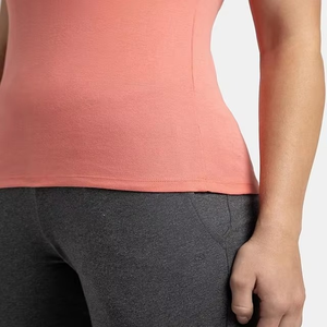 Débardeurs légers et ajustés pour femmes, couleur personnalisée, séchage rapide, extensibles, col à nœud, durables, pour femmes et jeunes filles grandes tailles - Product Image 6