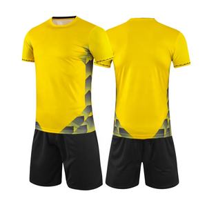 ชุดกีฬาโพลีเอสเตอร์100% ใส่สบายสำหรับผู้ชายผู้หญิงชุดเครื่องแบบสโมสรฟุตบอลชุดฝึกฟุตบอลเด็กผู้ใหญ่ - Product Image 4