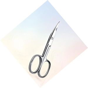 Ciseaux à ongles de haute qualité en acier inoxydable, lames semi-courbées, poignée ergonomique confortable, ciseaux pour salon de beauté - Product Image 5