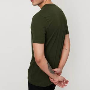 เสื้อยืดผู้ชายคุณภาพดีที่สุด ผ้าฝ้าย 100% ทรงหลวม สวมใส่สบาย คอกลม แขนสั้น ระบายอากาศได้ดี เป็นมิตรกับสิ่งแวดล้อม ปรับแต่งได้ สไตล์สตรีทแวร์ - Product Image 3