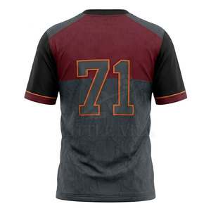 Nouvelle Arrivée Maillot de Football Américain pour Hommes, Design Personnalisé, Léger, Uniforme Sportif Athlétique Respirant et Confortable - Product Image 2