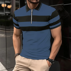 Polo de Verano 2026 para Hombre, Manga Corta, Casual, Transpirable, Cómodo, con Cierre, Camiseta Tipo Polo - Product Image 2