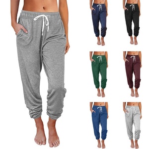 Women's High Waist Joggers Sweatpants Casual Loose Jogger <b>Pants</b> with Pockets - Product Image 1