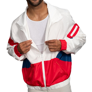 Chaqueta Cortavientos de Moda para Hombre al por Mayor, Diseño Multibolsillos, Logotipo Personalizado, Ropa Exterior Masculina, Chaqueta Resistente al Viento - Product Image 4