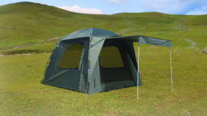 Tente de camping familiale CAMPTOWN MAGNUS TENT INSTA SET ONE TOUCH AUTO CAMPING, grand écran, été, 3M x 3M - Product Image 1