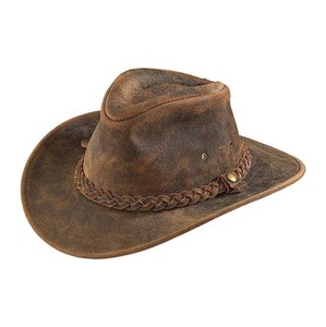 2024, sombrero de vaquero occidental británico, sombrero de Jazz de cuero Artificial con ala enrollable para caballeros, moda para fiestas al aire libre, deportes de pesca - Product Image 5