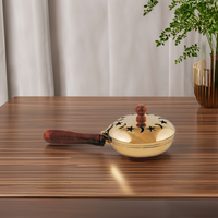 Brûleur d'encens en laiton avec poignée lampe d'aromathérapie nouveau Design parfum fond brûleur d'huile essentielle encens