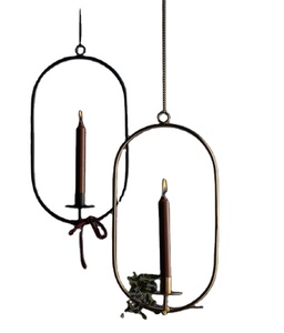 เชิงเทียนโลหะสไตล์โบราณที่ใส่เทียนสำหรับวันเกิดคริสต์มาสงานแต่งงานงานเลี้ยงอาหารค่ำ - Product Image 1