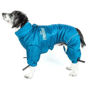 Helios Thunder Full Body <b>Waded</b> Plush Dog <b>Jacket</b> Adjustable and 3M Reflective for Pets - Product Image 1