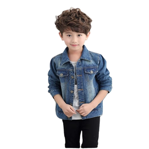 Nouvelles vestes en jean tendance 2026 pour filles, vestes en denim pour enfants, vestes pour bébés garçons, vêtements pour petits garçons, vêtements d'automne pour enfants - Product Image 5