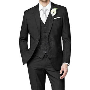 Costume de mariage pour homme Fresh Drop, coupe ajustée, design élégant, parfait pour les réceptions et les cérémonies de mariage - Product Image 2
